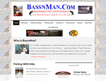 Tablet Screenshot of bassnman.com